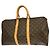 Borsa Keepall Louis Vuitton in tela Monogram 45 Marrone - vista 2