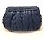 Borsa a Spalla Chanel Matelassé Chain Around Blu navy - vista 2
