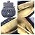 Borsa a Spalla Chanel Matelassé Chain Around Blu navy - vista 5