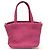Borsa da spiaggia mini raffia East West di Jimmy Choo Rosa - vista 2