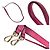 Borsa da spiaggia mini raffia East West di Jimmy Choo Rosa - vista 6