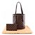 Borsa Tote Mare Louis Vuitton Marrone - vista 17