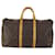 Louis Vuitton Keepall Monogram Canvas 50 Marrone