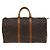 Borsa Keepall Louis Vuitton in tela Monogram 50 Marrone
