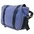 Borsa Messenger Antigua in Tela Louis Vuitton Blu - vista 3