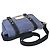 Borsa Messenger Antigua in Tela Louis Vuitton Blu - vista 7