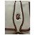 Borsa tote Chloé in tela beige e pelle marrone - vista 13