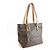 Borsa Tote Cabas Piano Louis Vuitton Marrone Monogramma - vista 3