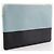 Céline Bicolor Clutch Bag von Celine Schwarz Hellblau - Ansicht 3