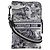 Borsa a spalla multifunzionale da viaggio Christian Dior Nero Bianco