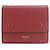 Céline Cartera multifuncional tri-fold Celine Small Folded Roja