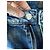 Jeans Amiri in Denim Blu con Patch - vista 3