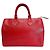 Borsa Louis Vuitton Speedy 25 in rosso castigliano - vista 2