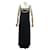 VINTAGE CHANEL KLEID MIT GROSSER KETTE 38 M SCHWARZE WOLLE NEU  - Ansicht 1