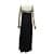 VINTAGE CHANEL KLEID MIT GROSSER KETTE 38 M SCHWARZE WOLLE NEU  - Ansicht 2