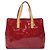 Borsa Reade Monogram Vernis PM di Louis Vuitton Rosso
