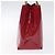 Borsa Reade Monogram Vernis PM di Louis Vuitton Rosso - vista 3