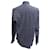 Camicia con bottoni Prada in cotone blu navy - vista 4