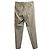 Pantaloni dritti Prada in viscosa beige - vista 3
