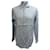 Etro gemusterte Button-Down-Hemd aus hellblauer Baumwolle  - Ansicht 1
