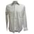 Camicia con bottoni Prada in cotone bianco Crudo
