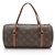 Louis Vuitton Vintage Monogramm Canvas Papillon 26 Handtasche Braun - Ansicht 3