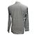 Ermenegildo Zegna Camicia button-down Z Zegna Silver Line con stampa a quadri in cotone nero e bianco - vista 3
