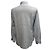 Gemusterte Button-Down-Hemd aus weißer Baumwolle von Ermenegildo Zegna - Ansicht 3