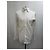 Camicia Button-Down in Cotone Bianco a Spina di Pesce di Gucci Crudo - vista 4