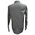 Camicia a righe con bottoni Gucci in cotone nero - vista 4
