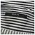 Camicia a righe con bottoni Gucci in cotone nero - vista 5
