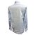 Gestreifte Button-Down-Hemd Trofeo Ermenegildo Zegna aus hellblauer Baumwolle - Ansicht 3
