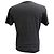 T-shirt a girocollo Prada in cotone grigio - vista 3