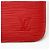 Pochette Neverfull MM in pelle Epi Louis Vuitton Rosso - vista 8