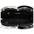 Gabrielle Chanel Metallic Lammleder Lackleder Doppelkreis Clutch Schwarz - Ansicht 6
