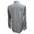 Camicia a righe con bottoni Trofeo Ermenegildo Zegna in cotone blu - vista 3