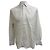 Camicia con bottoni Prada in cotone bianco Crudo