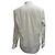 Camicia con bottoni Prada in cotone bianco Crudo - vista 3