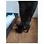 Botas de piel negra Patrizia Pepe 39 Negro - vista 5