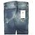 Autre Marque Pantalones de denim stretch slim de algodón Azul Azul oscuro - vista 7