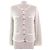 Autre Marque Cárdigan de algodón tweed con cinta FOXEY Blanco