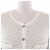 Autre Marque Cárdigan de algodón tweed con cinta FOXEY Blanco - vista 4