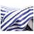 Everyday Camisa de flanela oversized acolchoada Balenciaga Branco Azul - vista 15
