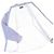 Everyday Camisa de flanela oversized acolchoada Balenciaga Branco Azul - vista 3