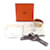 Pulsera de cuero Swift Double Tour Croisier Hermès Talla 17 Beige  - vista 2