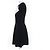 Valentino Rayon Kleid Schwarz - Ansicht 2