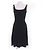 Prada Strickkleid aus Rayon Schwarz