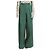 Autre Marque Pantaloni in Cupro e Cotone PAMPLONA di Dries Van Noten Verde - vista 3