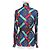 Chaqueta de seda Gucci Horsebit GG Marmont Multicolor - vista 3