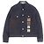 Hermès Chaqueta de mezclilla de algodón Hermes Ancon au Carre Azul